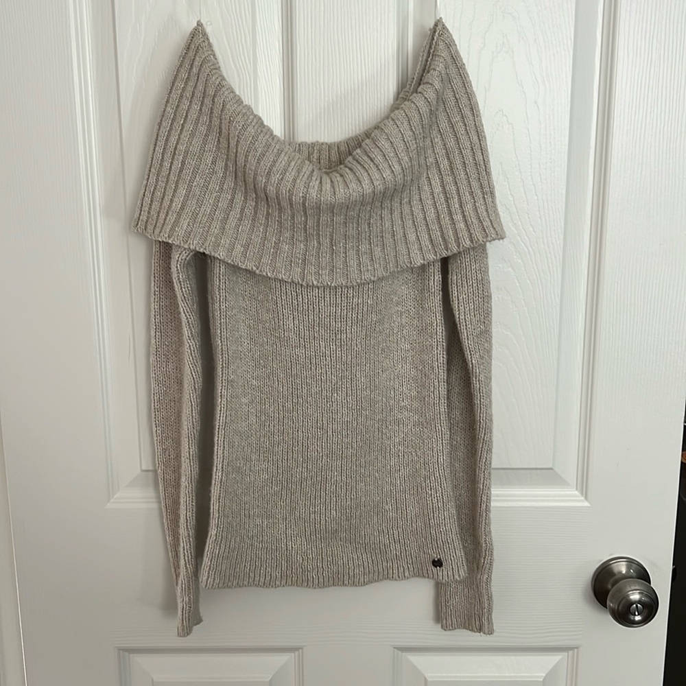 Hollister Off The Shoulder Sweater